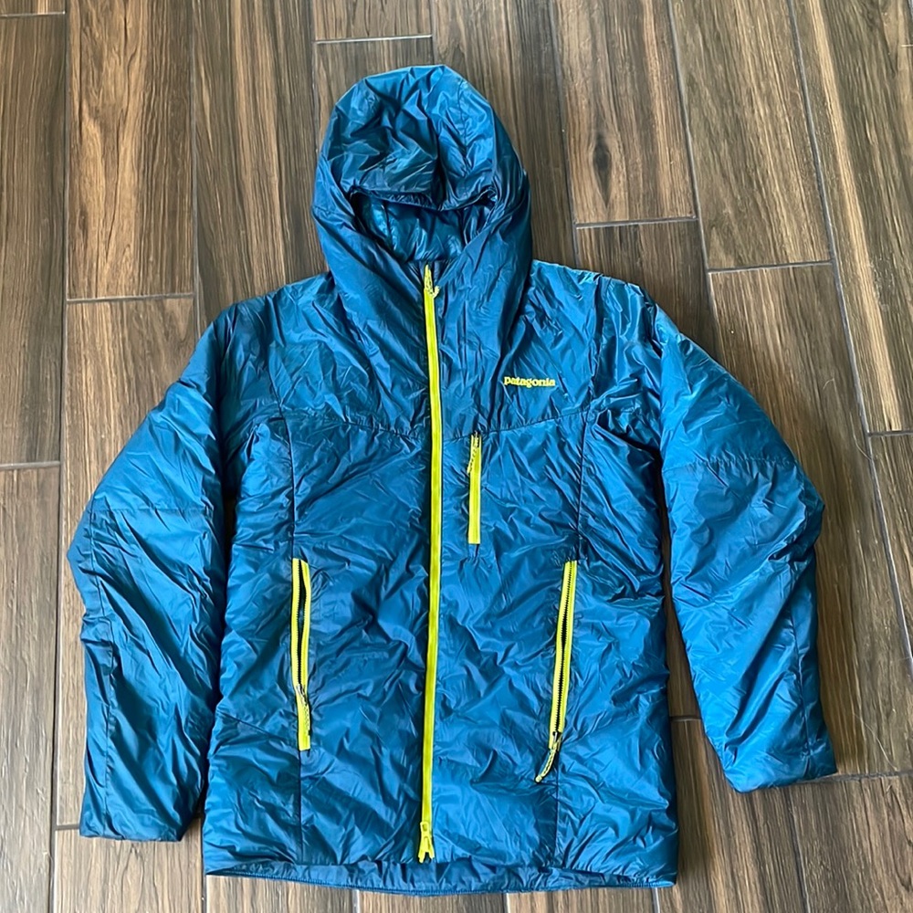 men’s navy patagonia parka